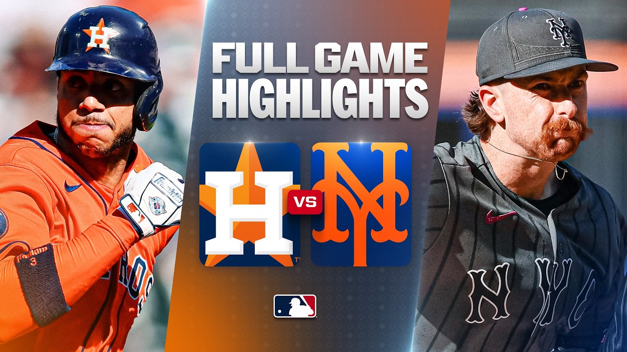 ASTROS vs. METS: Official Full Game Highlights (August 29) | 2026 MLB Season