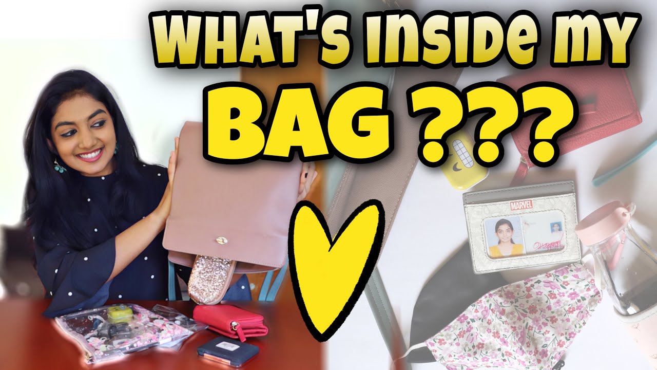 தமிழில்- 👜 What's inside my Bag??? | Swetha's Doodle Diary | Tamil