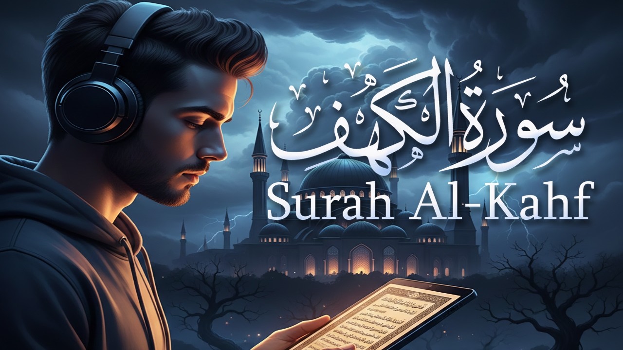 سورة الكهف-القارئ علاء عقل [الختمة المرتلة]Surah Al-Kahf - Reciter Alaa Aqel [Recited Recitation]