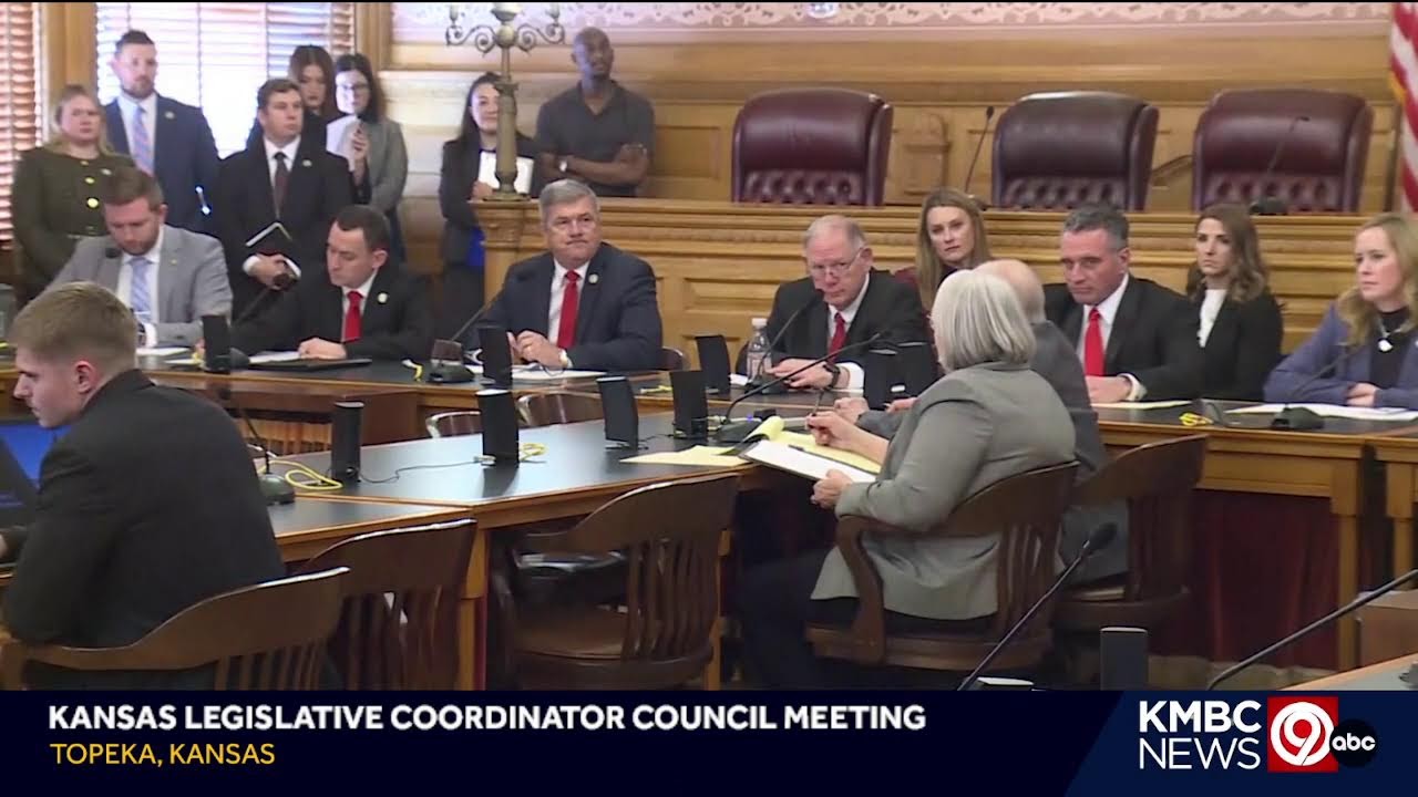 LIVE: The Kansas Legislative Coordinating Council is expected to discuss the Chiefs