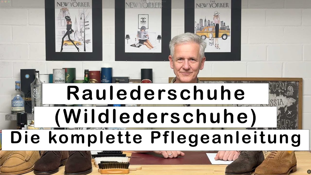 Raulederschuhe (Wildlederschuhe) - die komplette Pflegeanleitung und Tipps