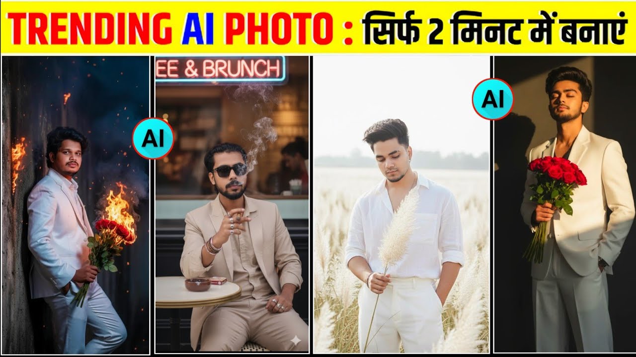 New Trending Ai Retro Style Vintage Photo Editing Prompts | Gemini AI Boy's Viral Photo Editing