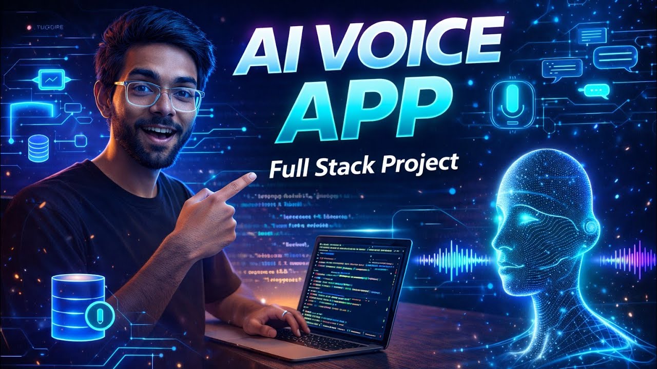 Full Stack AI Voice Learning App Tutorial | Express.js, MongoDB, Real-Time Voice & Deployment