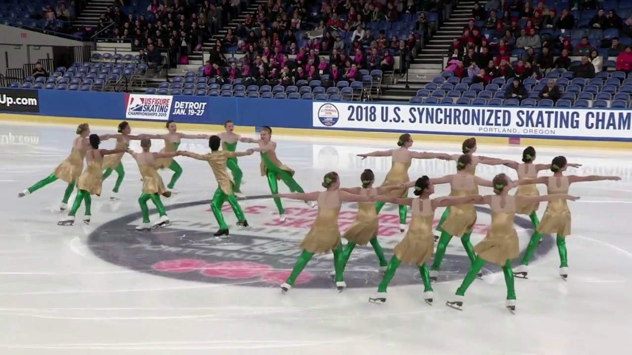 Matrix Synchro Ice Skating Team on What's Up Orange County