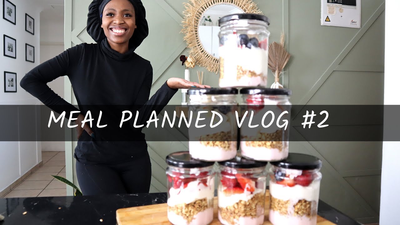 Meal planned Vlog#2 | EAT IN 2-MIN | 5-day meal plan | South African Youtuber | Reneilwe Sehlake