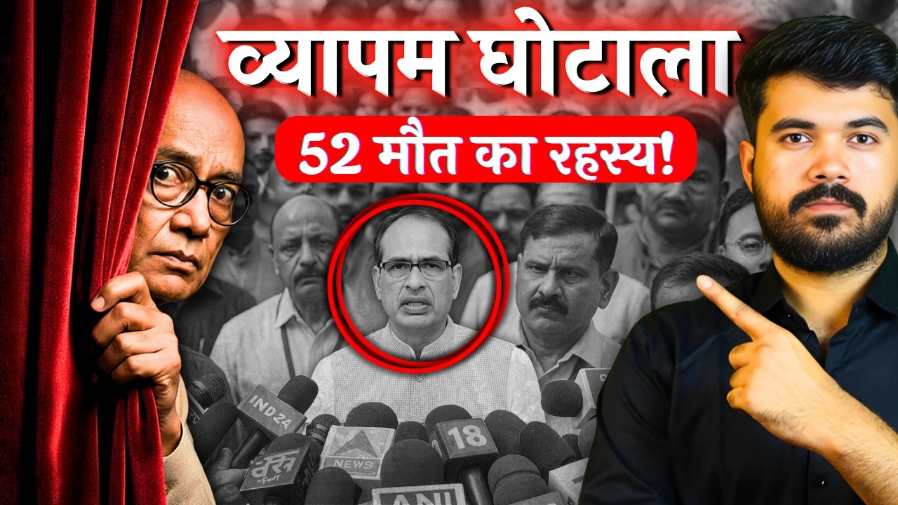 मध्य प्रदेश व्यापम घोटाले का काला सच..! MP Vyapam Scam | Shivraj Singh Chouhan | MP News