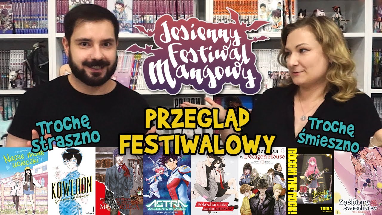 Jesienny Festiwal Mangowy 2025 - przegląd nowości