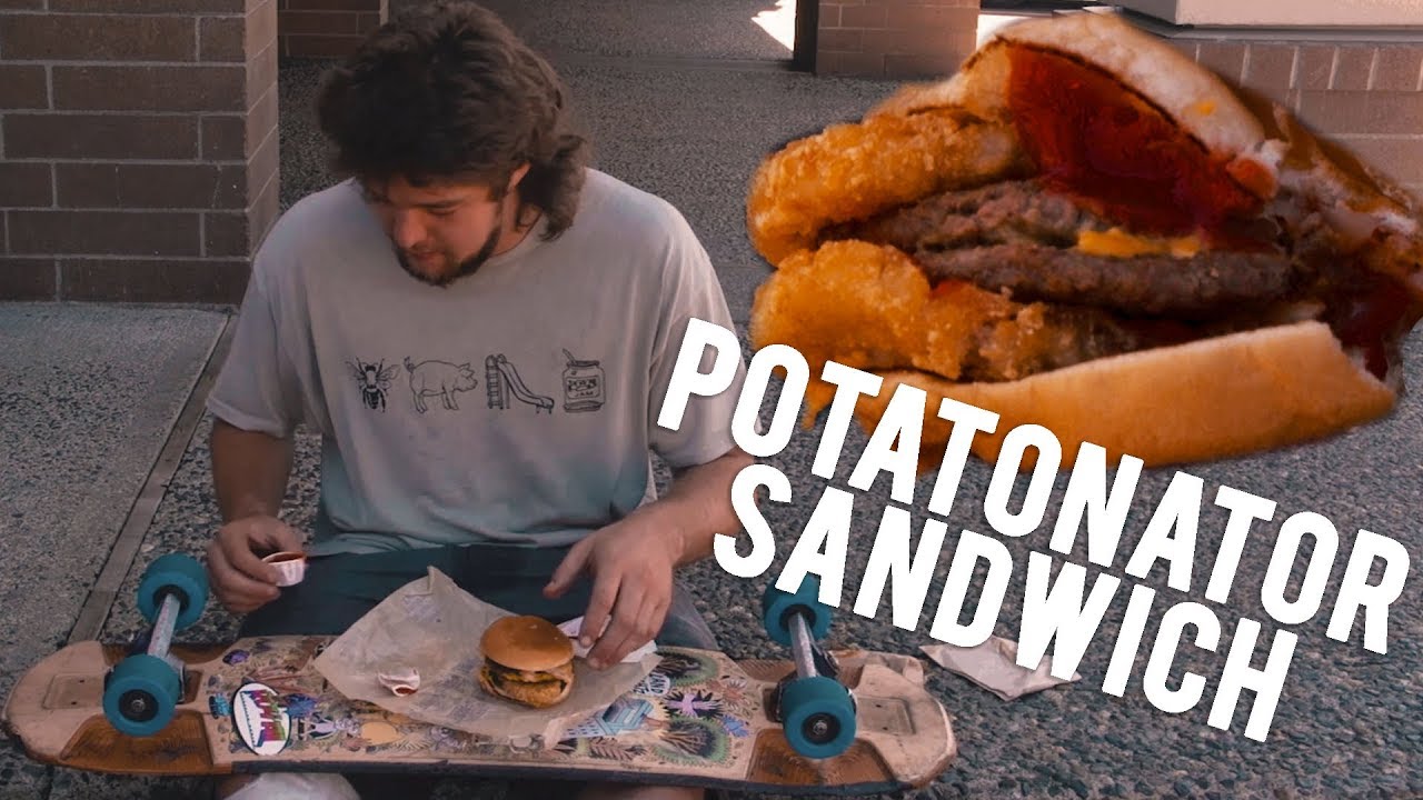 GNARLY LONGBOARDER ИЗОБРЕТАЕТ НОВЫЙ СЭНДВИЧ! POTATONATOR
