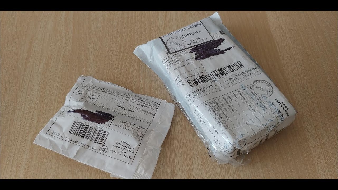 Unboxing. Zakupy na Aliexpress. Opłaty celne, Podatek Vat, przesyłka oclona.