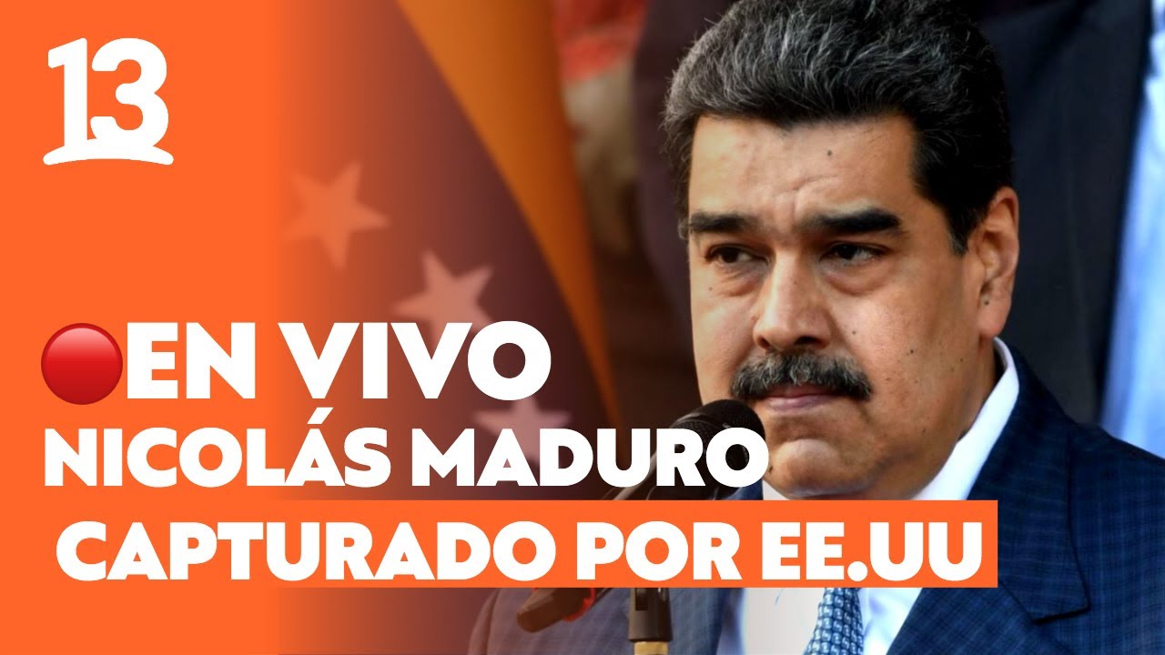 🔴 EN VIVO: Transmisi&oacute;n especial, Trump confirma captura de Maduro