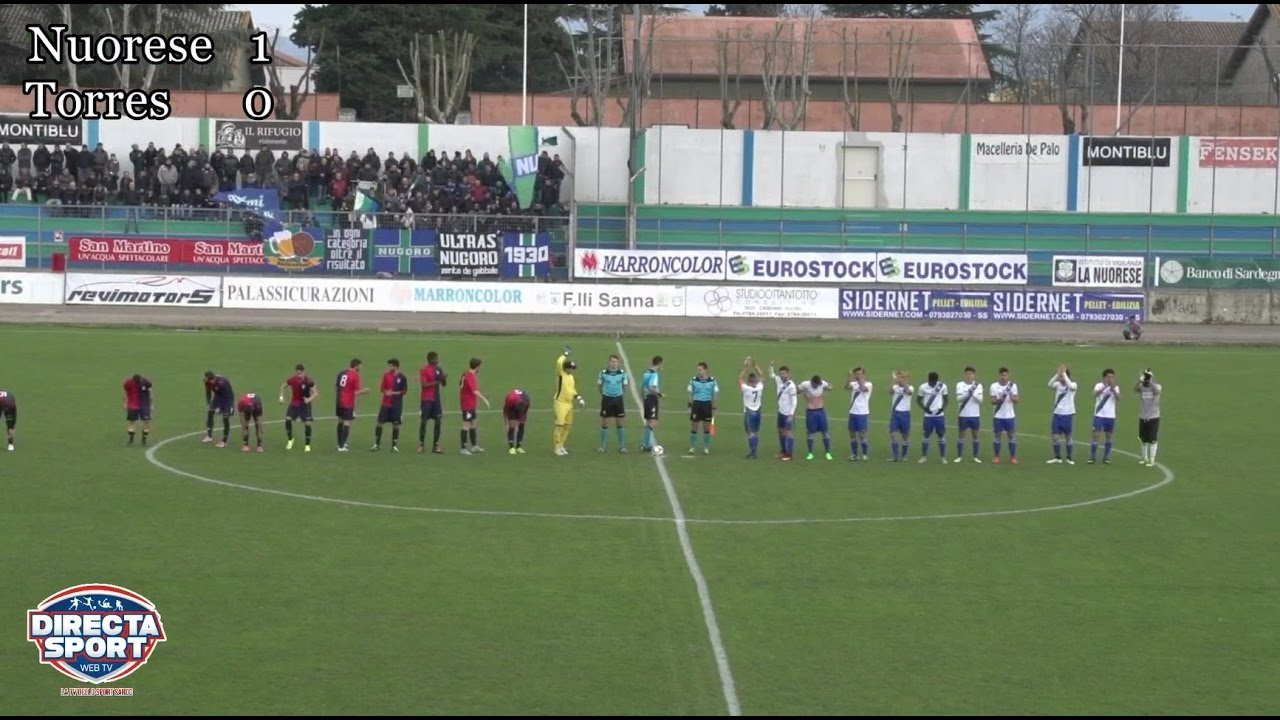 Calcio serie D - Nuorese-Torres 1-0 (08.01.2017)