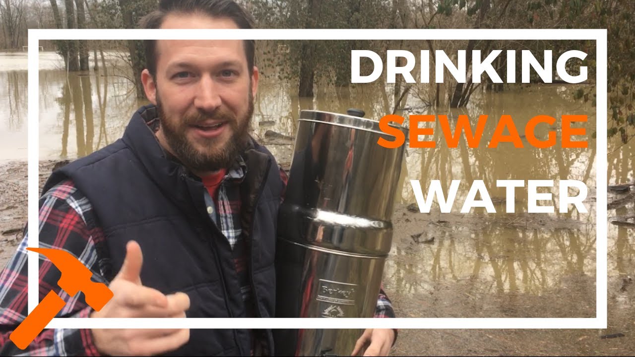 Berkey Water Filter Test (raw sewage that tastes better than tap water?)