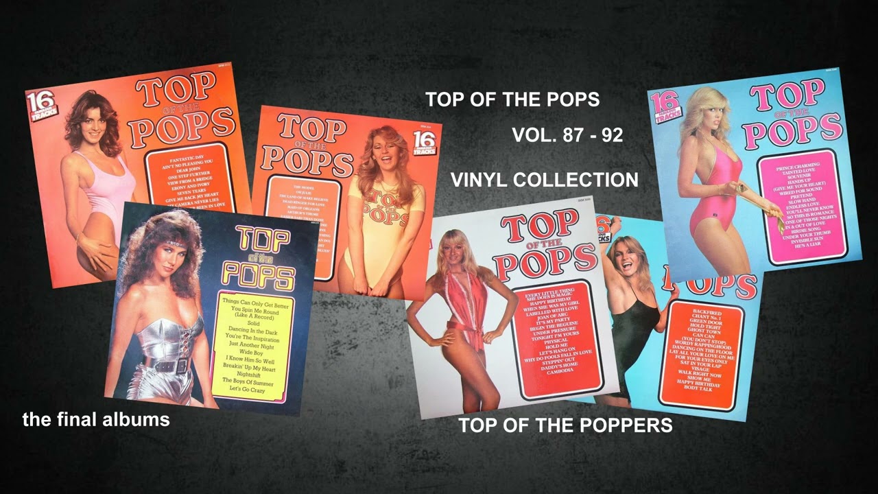 Vinyl Collection Top of the Pops Vol. 87-92 The Final Albums - 70s Hits - Top of the Poppers