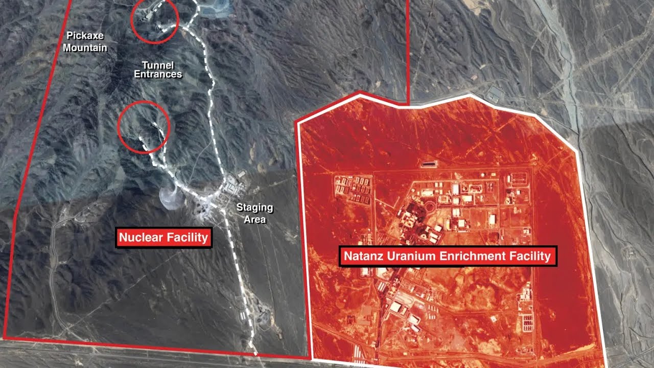 Inside 'Pickaxe Mountain,' Iran's secret underground fortress