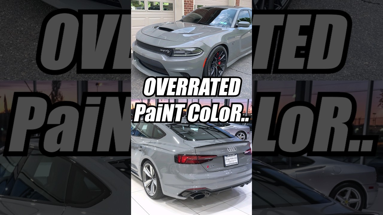 ThE MoST OVERRATED cAR CoLoR mADE!