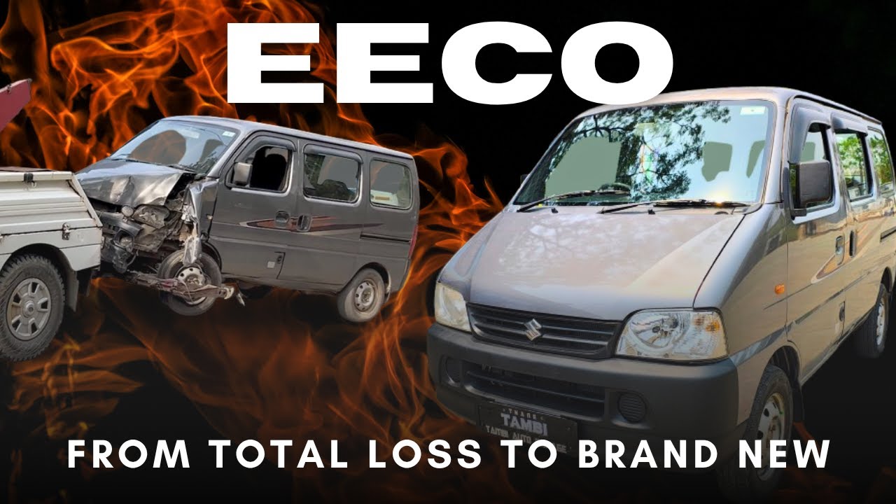 Totalled Eeco Restored to Like-New Condition | Full Accident Repair + Insurance Claim in Thane!