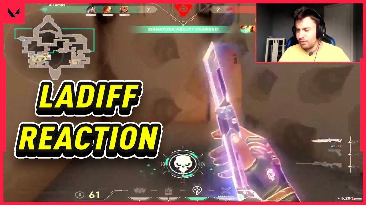 REACTION TO LADIFF The Motto ❤ | VALORANT MONTAGE