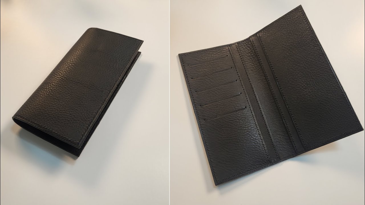 장지갑 만들기 [Free pattern] Making a breast wallet