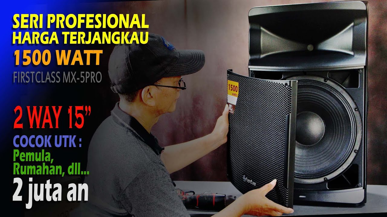 Speaker Aktif 1500 watt !!! , Firstclass MX 5 PRO