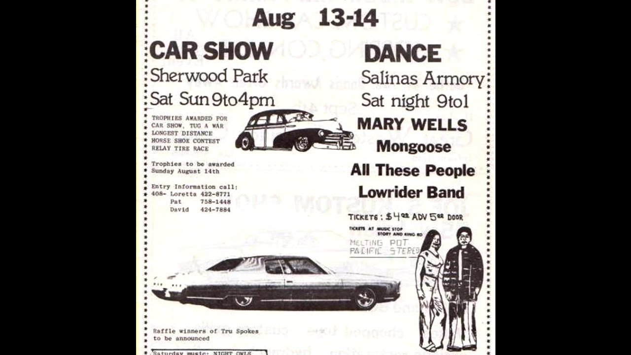 1977 SALINAS CAR SHOW SHERWOOD PARK..SALINAS CA.