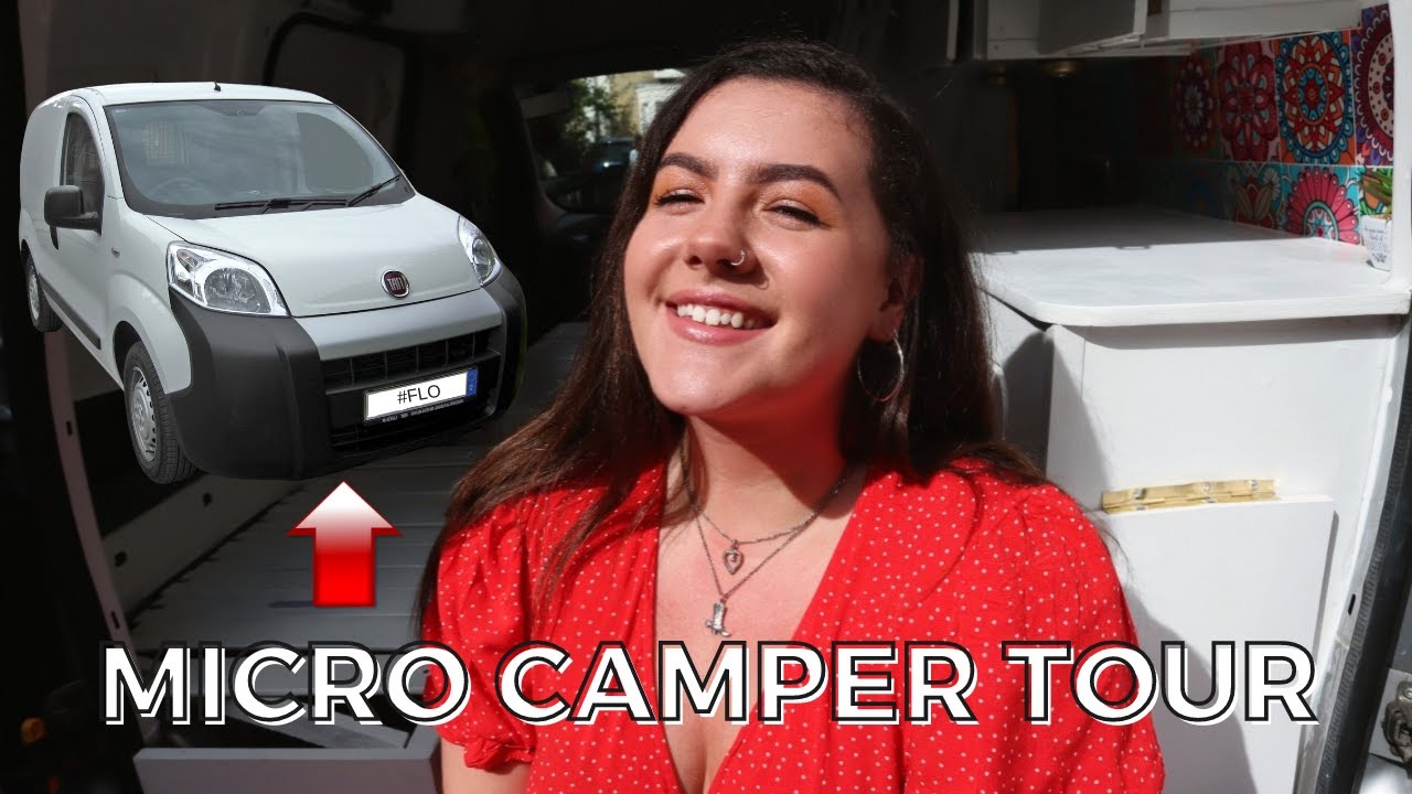 😲AMAZING MICRO CAMPER | EMPTY VAN TOUR 🚐