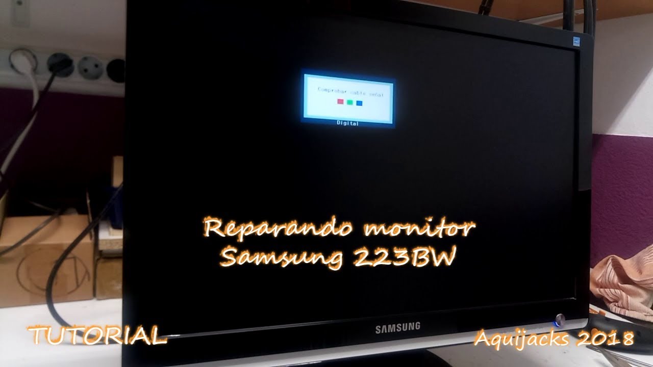 Reparar monitor Samsung 223BW