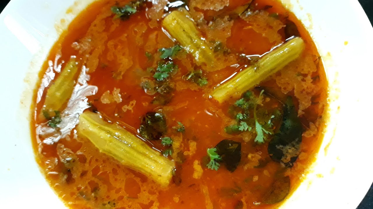 Sojni ki phali ki kadi (chwal ki kadi) Hyderabadi recipe in urdu hindi