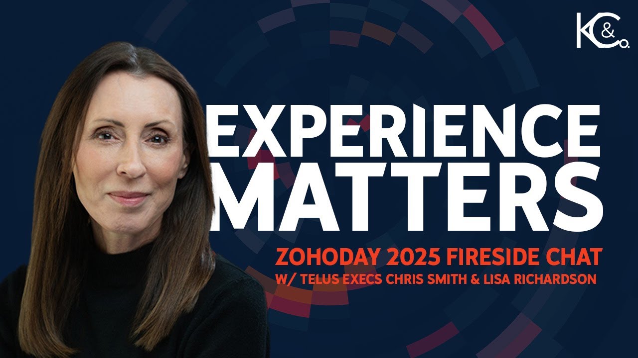 ZohoDay 2025 Fireside Chat with Telus Execs Chris Smith and Lisa Richardson | Experience Matters