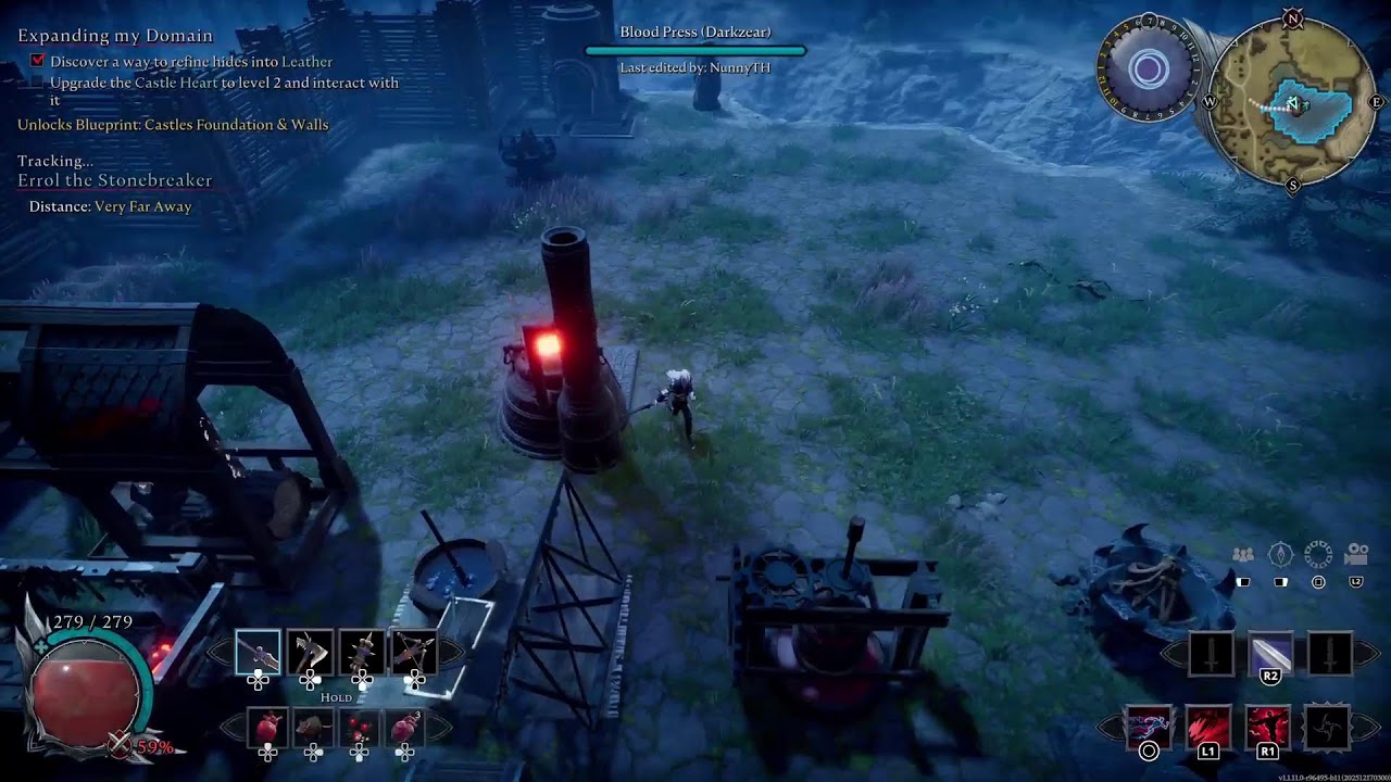 [V rising] เกมฟาร์มและแวมไพร์