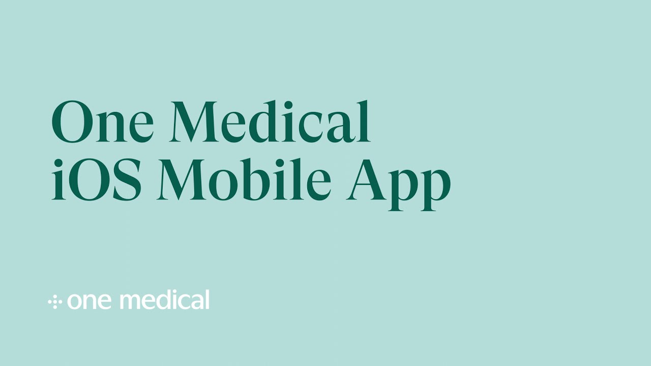 One Medical iOS App Demo