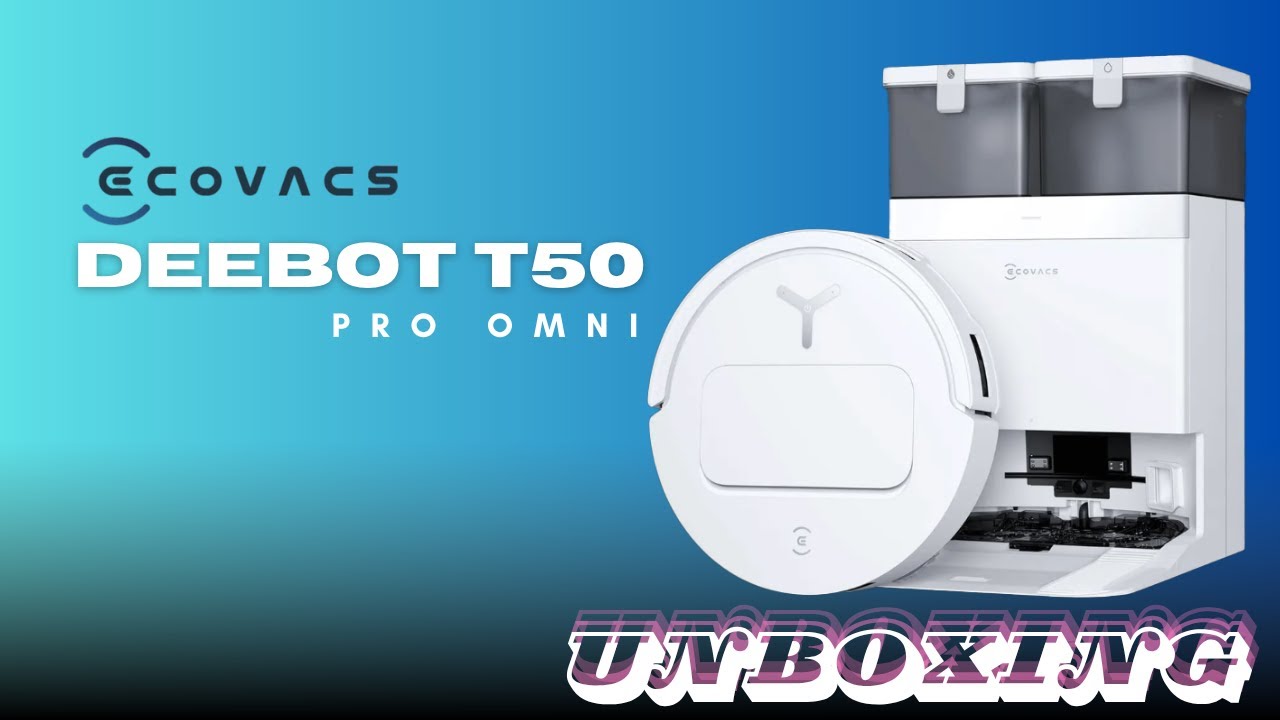 ECOVACS Deebot T50 Pro Omni Unboxing & First Use Guide - தமிழில்