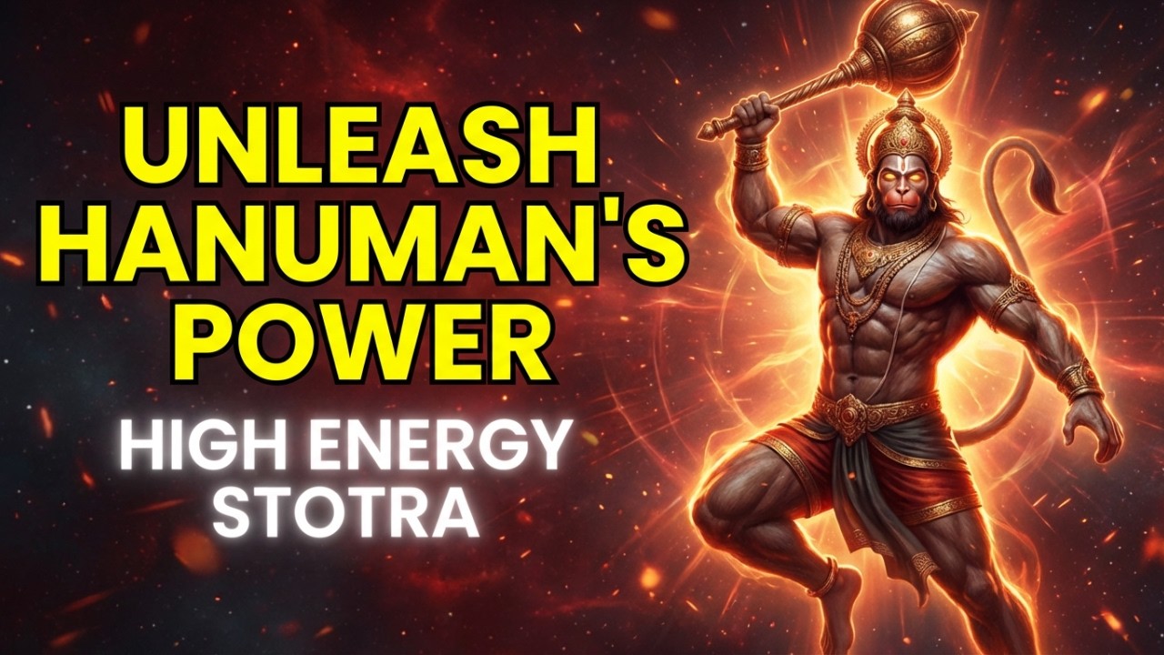 Unleashing Hanuman's Power: Tandav Stotram Against Fear | Raagveda