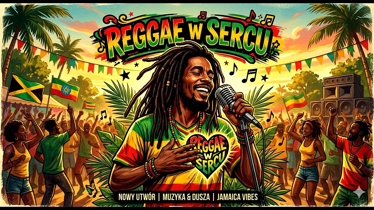 Reggae w sercu | Free Man | Muzyka AI | Reggae Rap | #2026