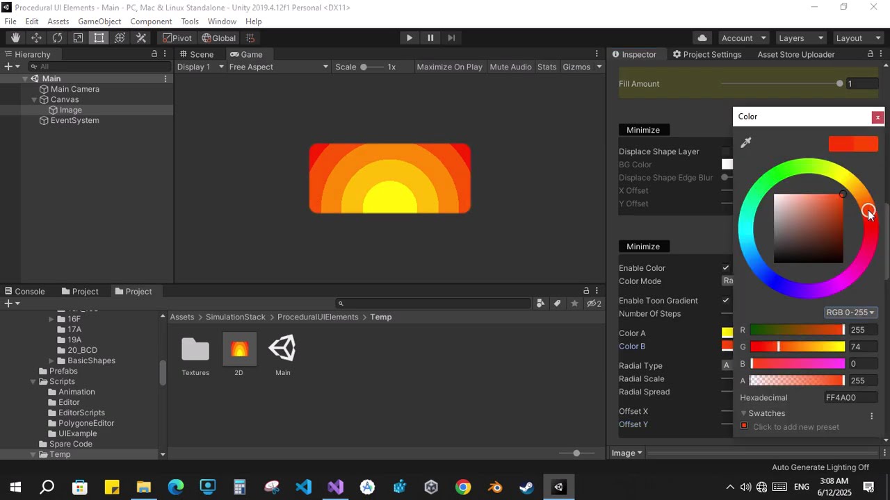 UI Element - 2D