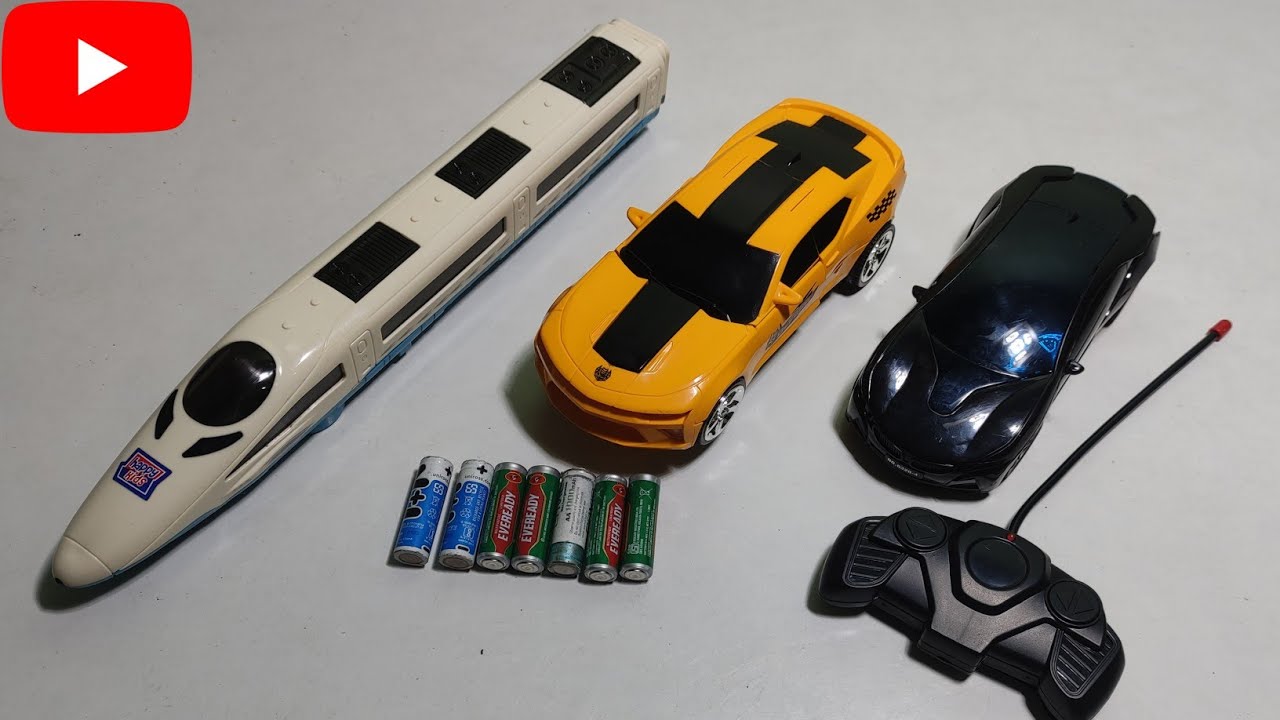 Rimot Control Rc Fomaus Black Car And Defom Robot Car Unboxing & Testing//Emu Train//BulletTrain