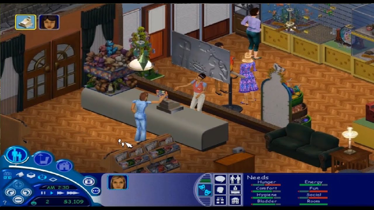 The Sims 1 Longplay (No Commentary) - Part 6 - We're Gonna Go... Shopping!!!
