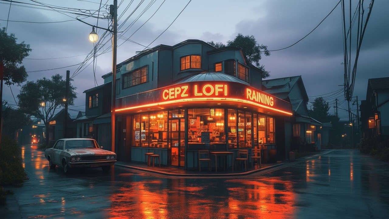 Rainy Tokyo Streets 🌧️ Japanese Lofi to Study, Work & Stay Focused