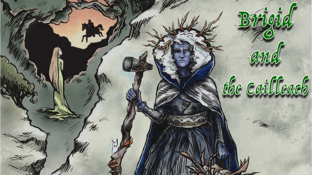 Brigid and the Cailleach | Imbolc folklore
