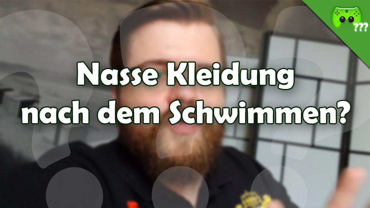 Nasse Kleidung anziehen nach dem Schwimmen? 🎮 Frag PietSmiet #931