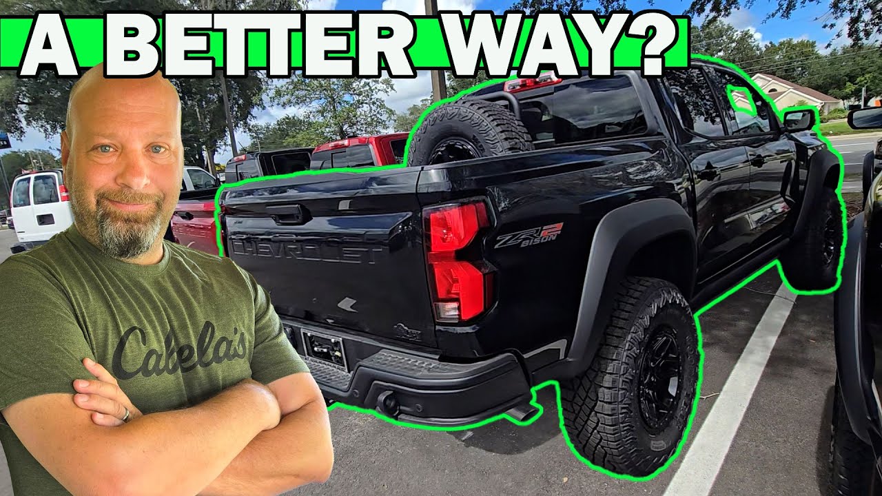 BIG SPARE TIRE Solutions And What To Do With The Space Under the Truck!