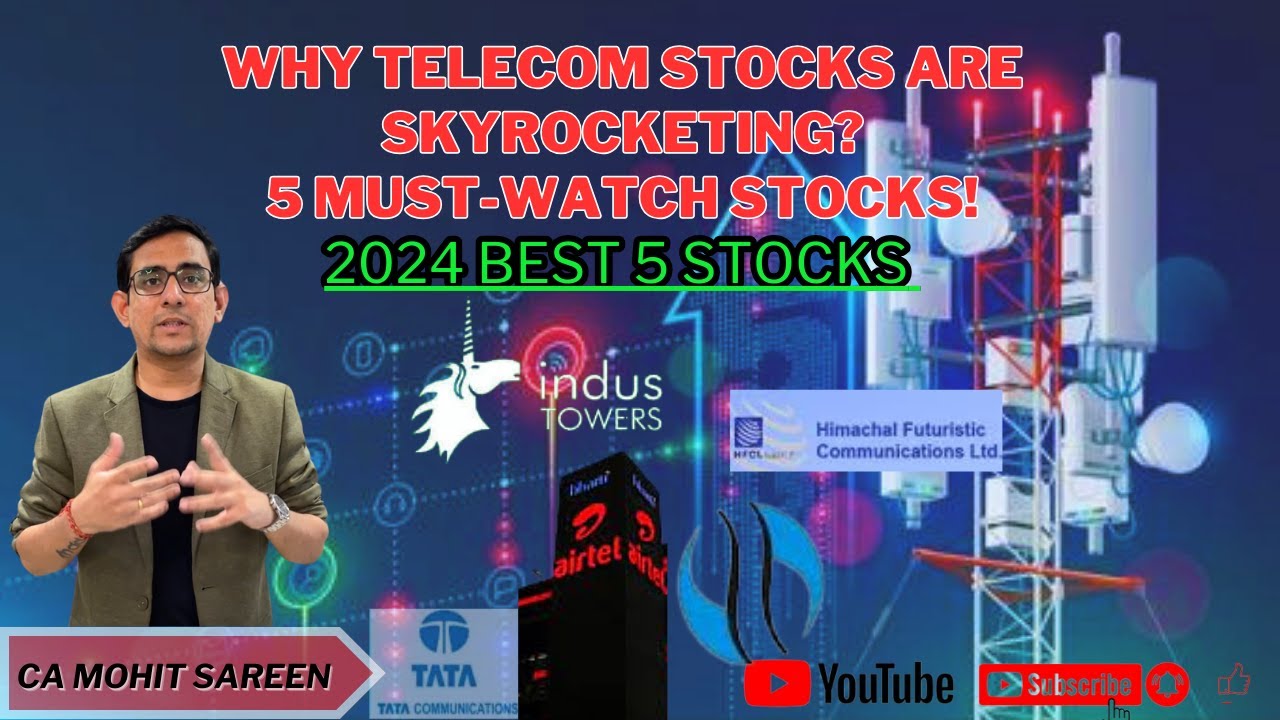 Why Telecom Stocks Are Skyrocketing: 5 Must-Watch Stocks! 📈 💹💰 #stockmarket #finance #share #stock