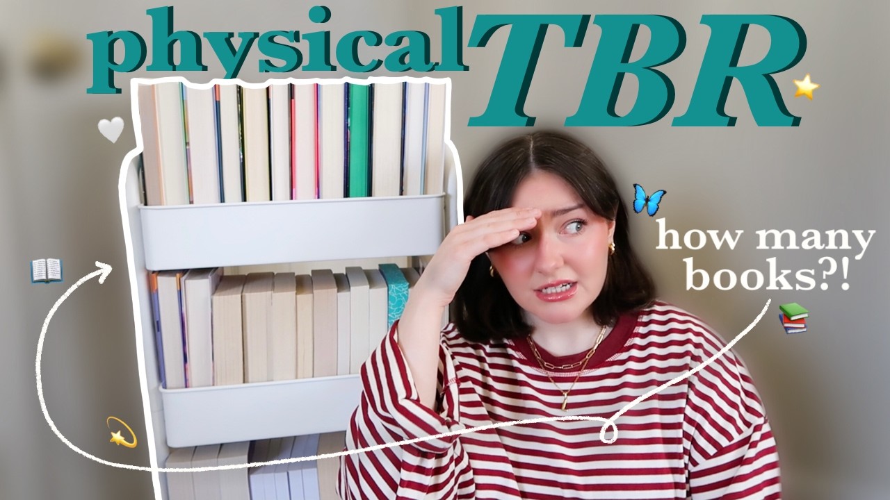 how many unread books do I own?📚🐝 my physical TBR