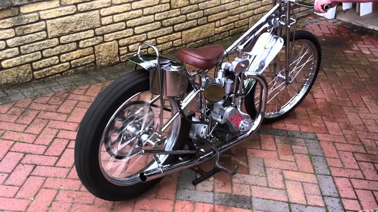 Mk1 Rotrax J.A.P. Speedway bike - Running