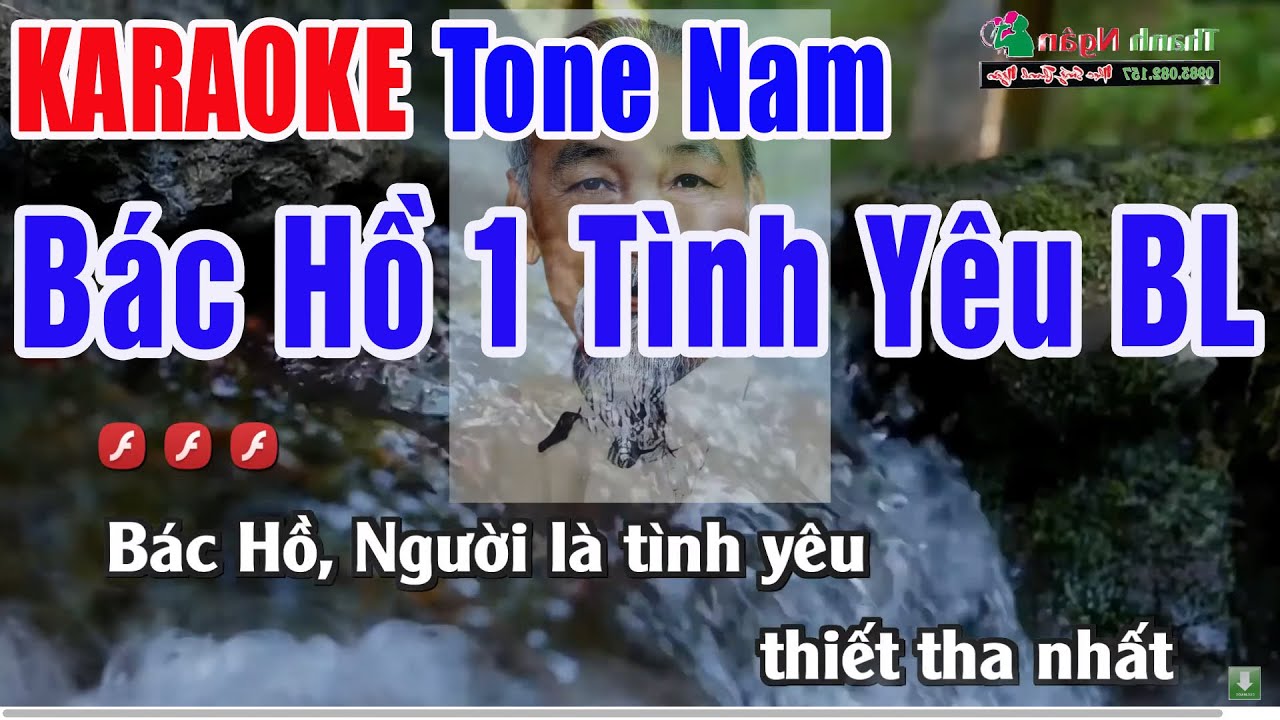 Bác Hồ Một Tình Yêu Bao La Karaoke Beat Nam Chuẩn - Nhạc Sống Thanh Ngân