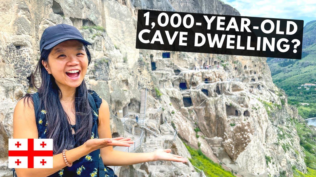 The INCREDIBLE CAVE CITY of VARDZIA GEORGIA (GEORGIA ROAD TRIP through Akhaltsikhe)