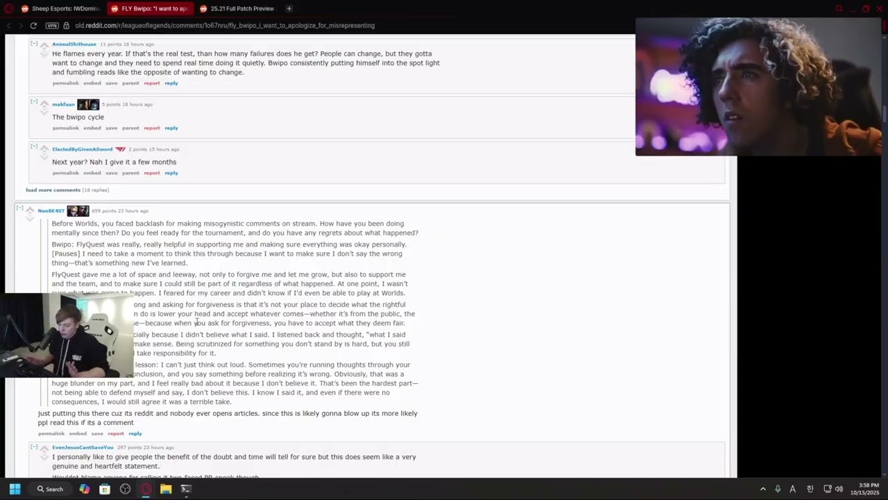LS third take on bwipo drama