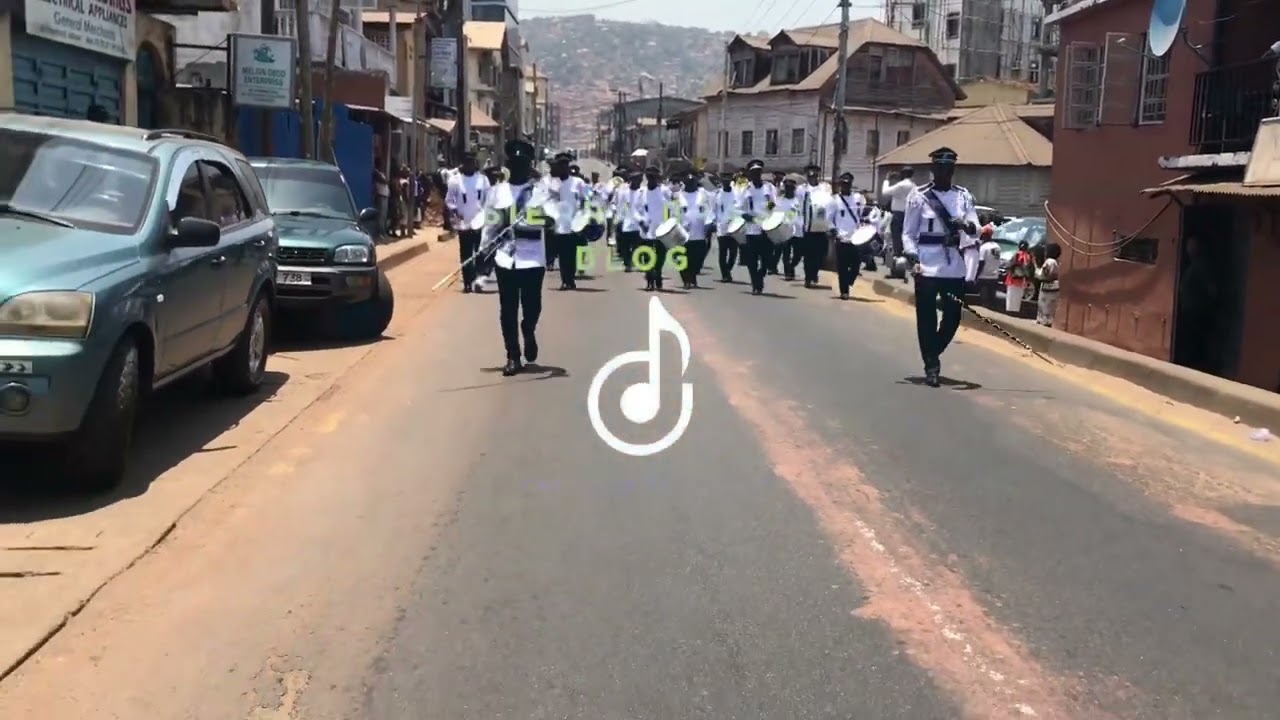 The Methodist Boys High School Brass Band at the 150th Years Anniversary