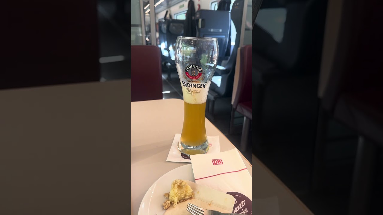 The DB Bordrestaurant: Have you ever tried it? #db #germany #zug #train #ice #restaurant
