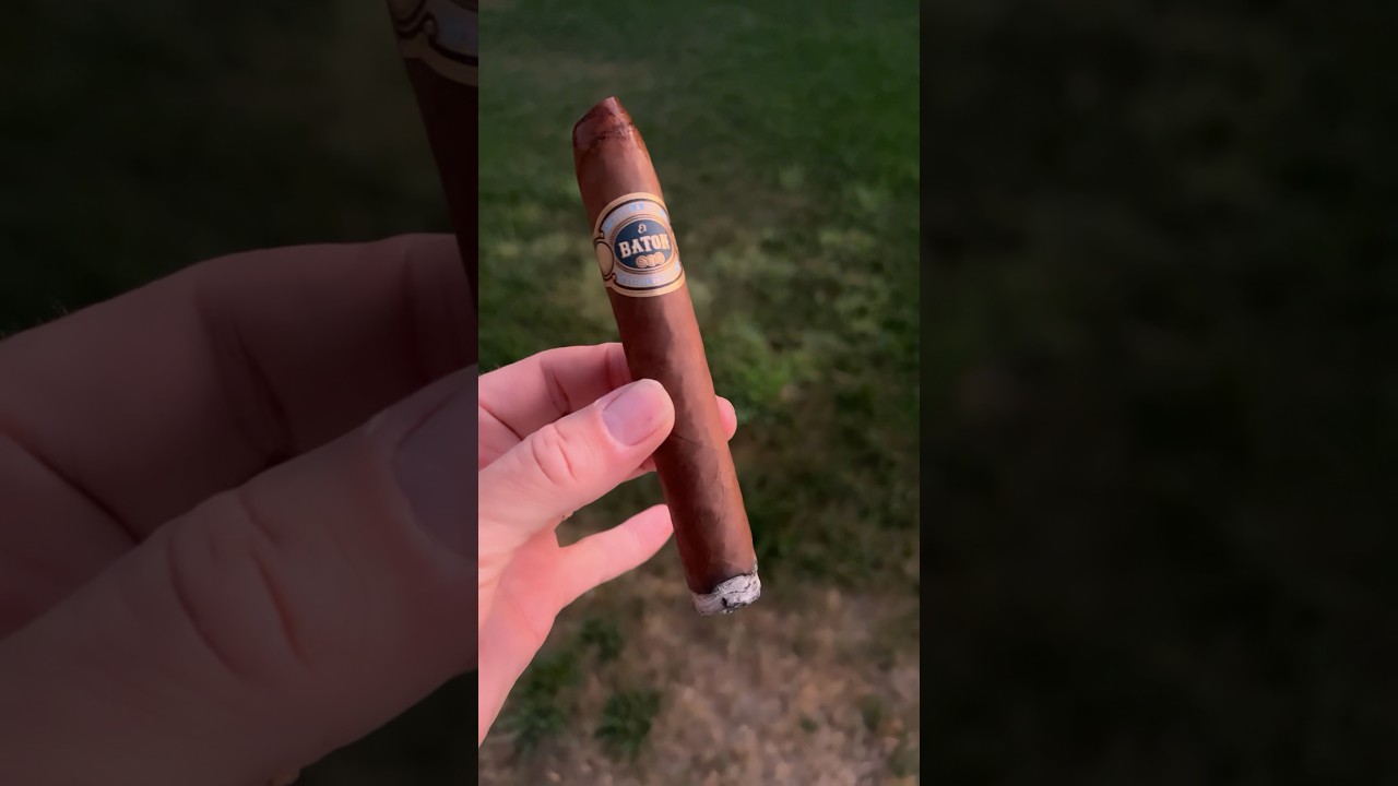 The perfect after a big meal cigar!  El Baton from @JCNewmanCigarco  #cigars #shortvideo #shorts