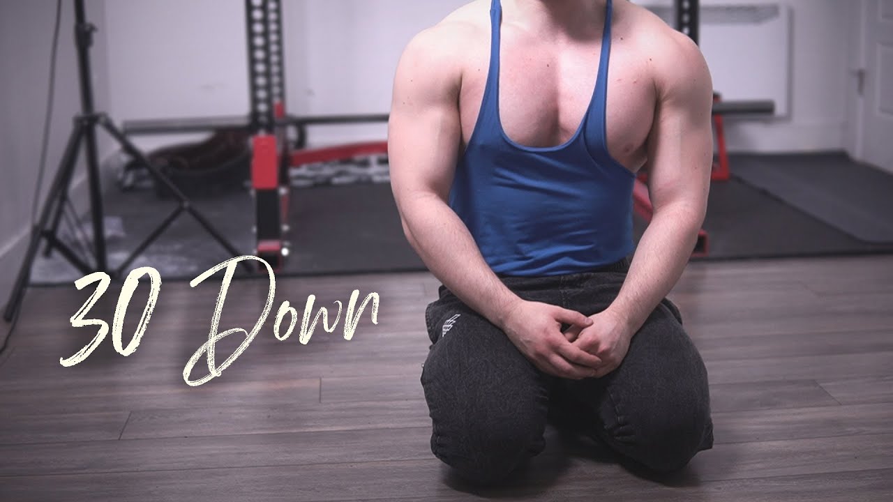 30 Down Pushup Workout (It's Not Easy!!)